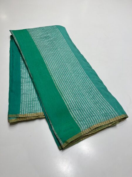 Sea green Georgette saree